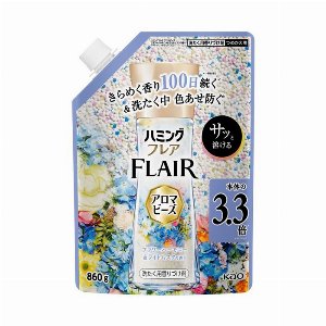ハミングフレア　アロマビーズ　フラワーハーモニー＆ライトムスクの香り　つめかえ用 860g 【洗濯用香りづけ剤 洗濯】