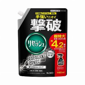 リセッシュ　デオドラントパワー　香りが残らないタイプ　つめかえ用 1180ml