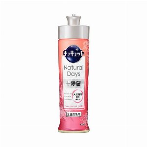 キュキュット　Ｎａｔｕｒａｌ　Ｄａｙｓ＋除菌　パッション＆カシスリーフの香り　本体 220ml 【台所用洗剤 食器用洗剤 キッチン用品 中性】