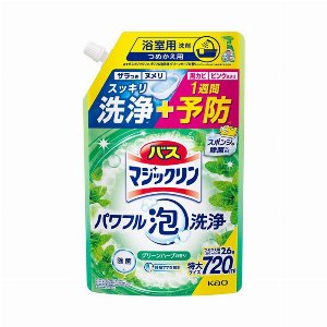 バスマジックリン　パワフル泡洗浄　グリーンハーブの香り　つめ..