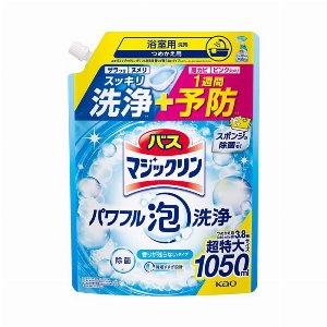 バスマジックリン　パワフル泡洗浄　香りが残らないタイプ　つめかえ用 1050ml