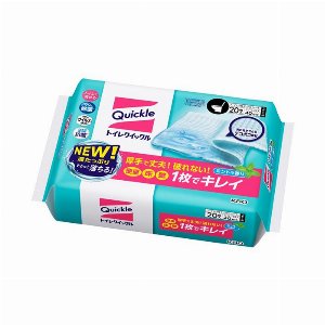 トイレクイックル　つめかえ用　ジャンボパック 20枚入 【Quickle トイレ…
