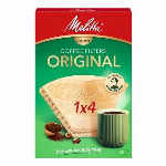 Originalオリジナルナチュラルブラウン80枚入 1×4(4?8杯用) 【コーヒーフィルター】