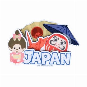 モンチッチ　木製マグネット　ジャパン３