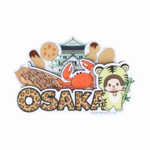 モンチッチ　木製マグネット　オオサカ