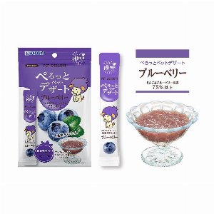 ぺろっとペットデザートブルーベリー 15gx7本 【愛犬おやつ 有機栽培 デザートピューレ 個包装】