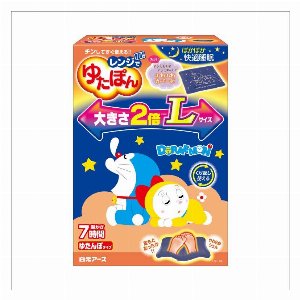 レンジでゆたぽん　Ｌサイズ　ドラえもんカバー付 【カイロ用品 保温剤 寒さ対策】