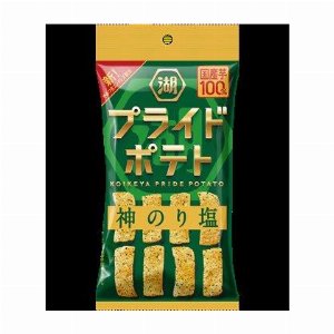 湖池屋プライドポテト　ひとくちカット　神のり塩