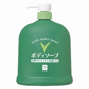 カウブランド　アロエボディーソープポンプ１２００ＭＬ 【大容量 アロエエキス配合 自然派 ハーバルフローラル】