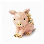 ウサギと桜B ホワイト　EX456-1