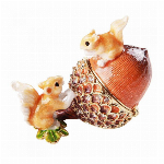 トカゲ エメラルドグリーン　EX242-3