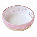 PT おいしく見えるニャン食器 ミニ ローズ 青 【犬猫用品】