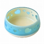 PT おいしく見えるワン食器 Ｓ　ハート ピンク 【犬猫用品】