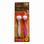 舌ブラシ W-1ROYALST ショートタイプ携帯ケース付 ホワイト