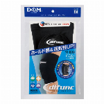 トリコットニーパッド #D-809 ブラック×ブラック　L