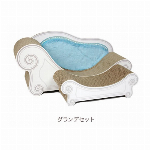 カリカリーナLuceスツールセットグランデ マロンベージュ