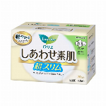 ロリエエフ　しあわせ素肌　超スリム　特に多い昼用　羽つき（25cm） １７コ入
