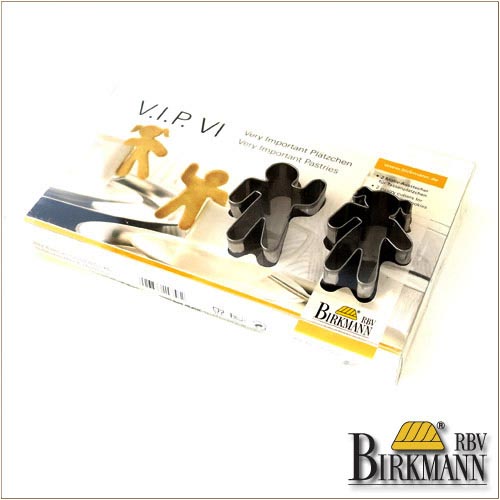 【BIRKMANN/ビルクマン】クッキー型（カップ用2個セット、男の子/女の子） 