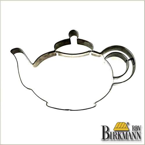 【BIRKMANN/ビルクマン】クッキー型（ティーポット型、食器、紅茶、茶器・8×12.5cm） 