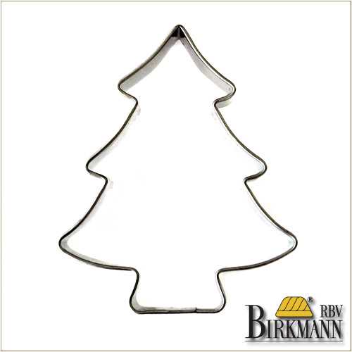 【BIRKMANN/ビルクマン】クッキー型（モミの木、クリスマスツリー型（小）・8×6.5cm）