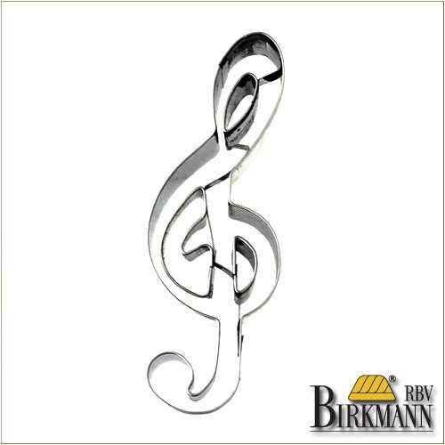 【BIRKMANN/ビルクマン】クッキー型（音符、ト音記号型・11.5×4cm）