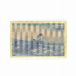 葛飾北斎 冨嶽三十六景 甲州石班澤 畳絵葉書（ポストカード）　POSTCARD メッセージカード