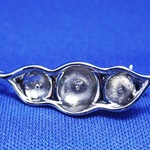 シルバーブローチ ?287