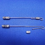 シルバーピンブローチ直結