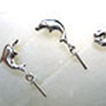 シルバーアメリカンピアスヒートン付