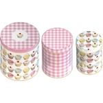 creative tops ティンボックス　ケーキモチーフ　3サイズ　1セット　収納缶