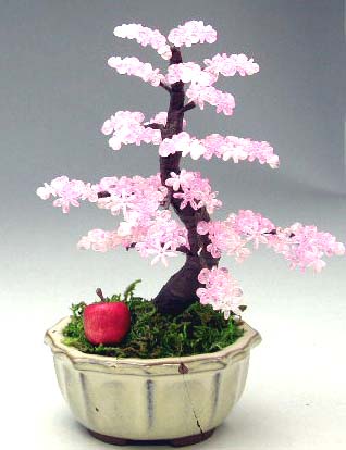 山久オリジナルビーズ盆栽キット 桜 手芸用品総合卸 手芸の山久 品番 の卸 問屋 仕入れ 卸売り ザッカネット
