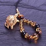 黄水晶飛行安泰ストラップ