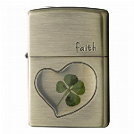 ZIPPO ヨツバ シンチュウフルビ FAITH NO.63260198