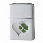 ZIPPO ヨツバ ギンサテン LOVE NO.63260498