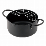 GMB-04 Marblack -マーブラック-IH対応 マーブル深型両手鍋 1..