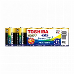 東芝 アルカリ乾電池 アルカリ1 単2形 6本パック LR14AN 6MP