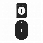 オープン 名札用ケースハガキ用(チャック付)10枚 NX-128