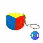 キューブ キーホルダー 3×3 立体パズル 脳トレ 知育 子供