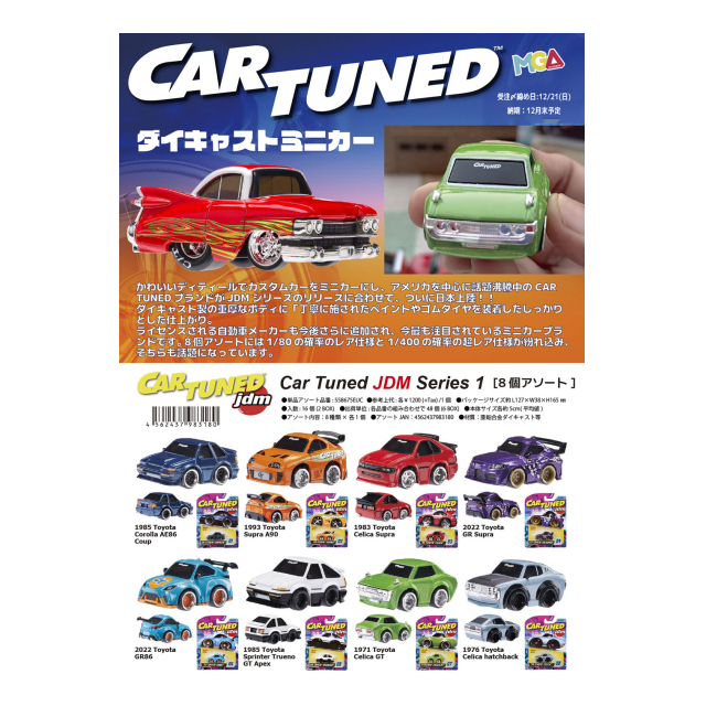 シンプル プラスチックフィギュア シリーズ2/MGA Car Tuned ダイ
