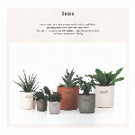 Zuccu（ズック）ミリタリーテイスト鉢カバー