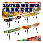 SKATEBOARD DECK FOLDING CHAIR ..