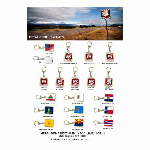 METAL DOME KEYCHAIN（メタルドームキーチェ..