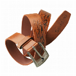 メンズ　カジュアルベルト　ロングサイズ　メタボ　サイズ調整可能