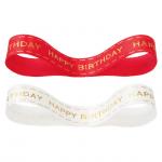 バースデイエレガントリボン付ワイヤータイ-1