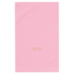 梨地バッグピンク-Ｍ