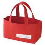 コットンギフトバッグブラウン-M