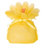 お花バッグ／ホワイト-M