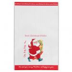 クリスマスアンティークサンタ不織布バッグ