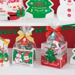 シンプルクリスマスレッド不織布バッグ-L