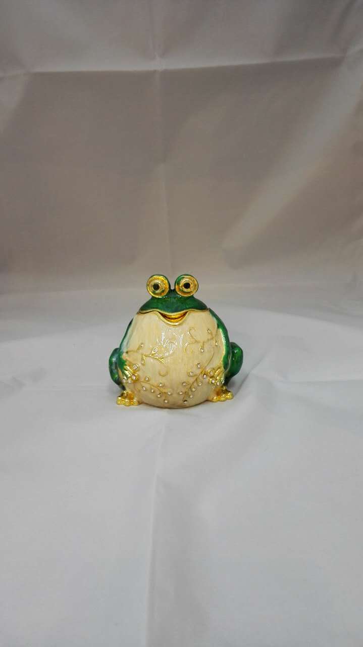 七宝焼ピルケース 蛙